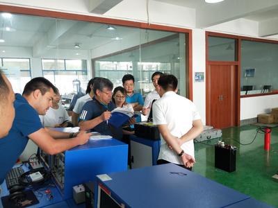 國外客戶到訪合眾電氣，深化技術交流與業務合作
